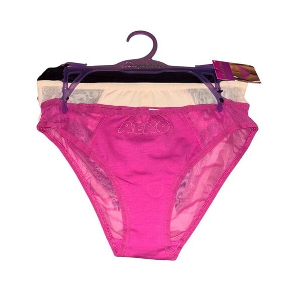 Aeropostale Pink Bikini 3-Pack - Picture 1 of 5